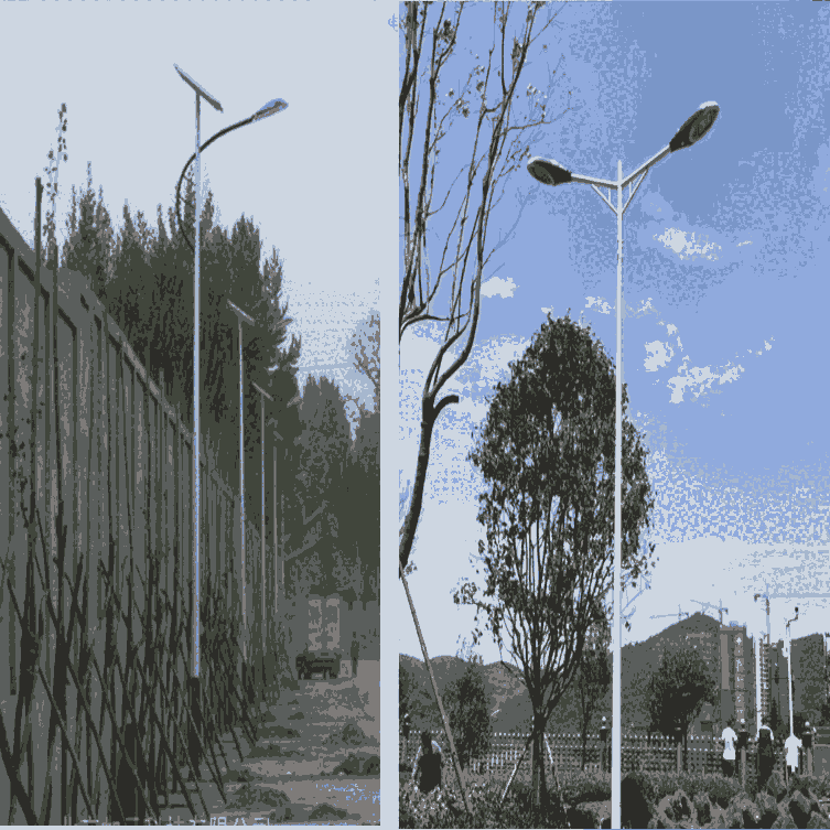 特色新款LED景觀燈6米太陽能路燈 廠家直銷 支持來圖定制