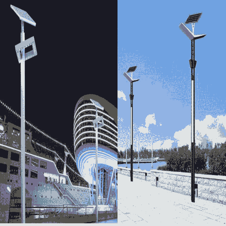 生產(chǎn)太陽(yáng)能路燈廠-鄉(xiāng)村太陽(yáng)能路燈工程-高桿燈生產(chǎn)