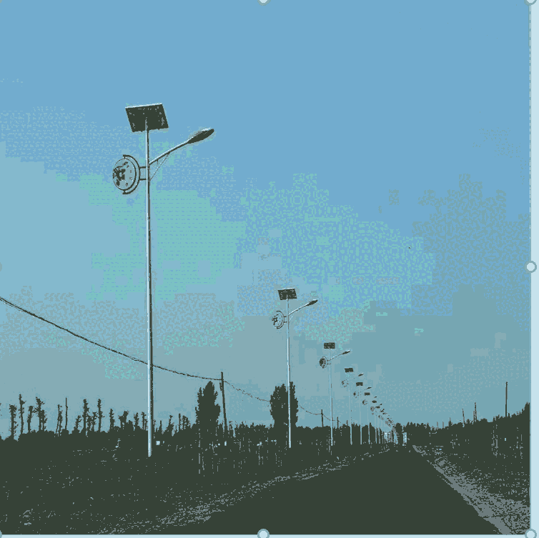 3米太陽(yáng)能庭院燈-照亮庭院，點(diǎn)亮庭院，妝點(diǎn)庭院