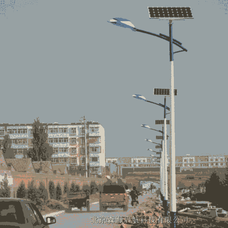 鄉(xiāng)村道路太陽能路燈照明工程供應商 北京森海路燈廠家價格